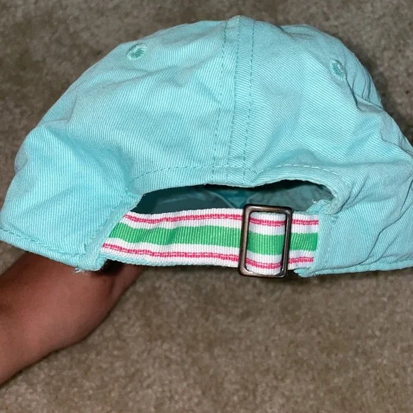 ⛳️Teal blue embroidered Masters 2017 hat - Picture 2 of 3